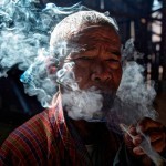 Курение конопли в Бутане